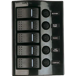 Sea-Dog Line Nylon Switch Panel-Vertical 425110-1