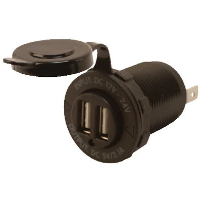 Sea-Dog Line Double USB Power Socket 426502-1