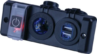 Sea-Dog Line - Usb Power Socket W/breaker - 426506-1