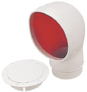 Sea-Dog Line - 3 Pvc Stdprofile Cowlvent Red - 727135-3