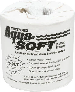 Thetford - Aqua Soft Single Roll 2ply @48 - 24033