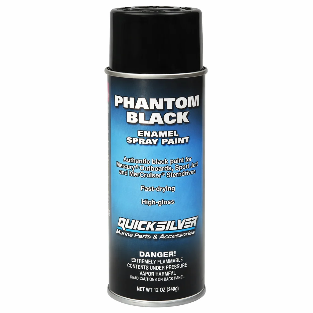 Mercury MerCruiser Quicksilver Black Paint 8M0152294