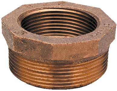 Brass Fittings - 1/2 X 1/4 Brz Hex Bushing - 44504