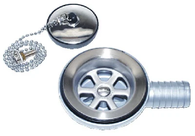 Scandvik - Low Profile Drain 1in Hose Bar - 10306P