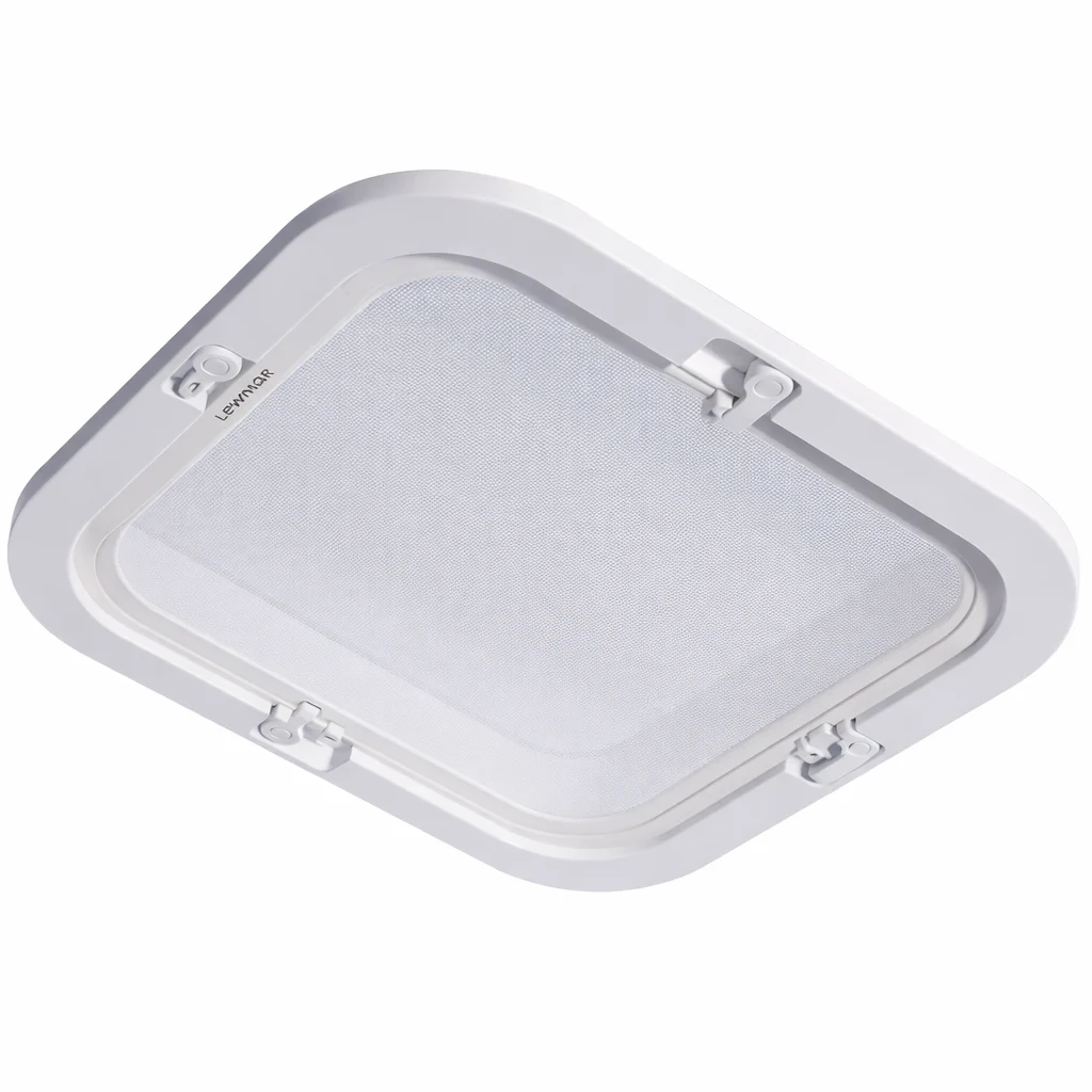 Lewmar Hatch Trim and Screen Kit Size 40 White 367640252
