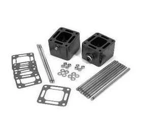 OEM MerCruiser Exhaust Riser Spacer Kit 3" 93320A13 (4x full flow gaskets)