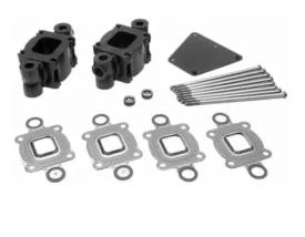 OEM (7 degree risers) MerCruiser V6/V8 "Dry Joint" Exhaust Riser 3" Spacer Kit (7 degree risers) (std cooling) 864929A1