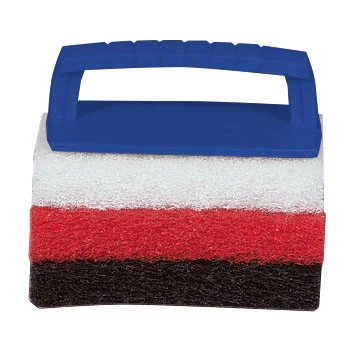 Starbrite Scrub Kit W-Handle & 3 Pads 40023