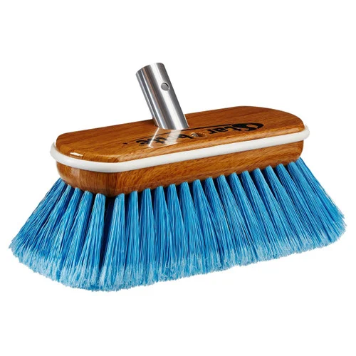 Starbrite Brush Synth Wood Med Blue 40171