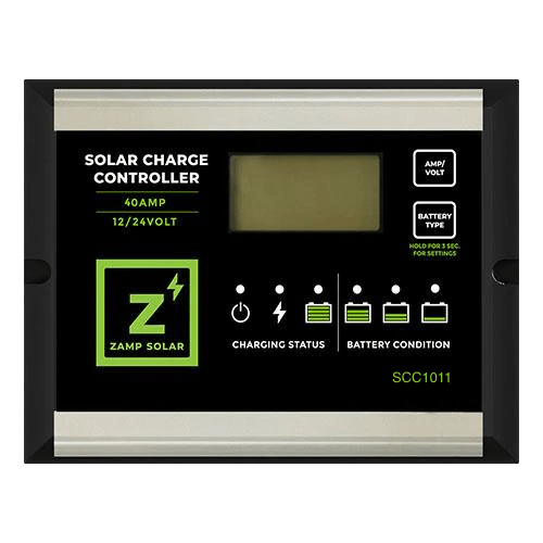 Zamp Solar 40Amp 5-Stage Pwm Charge Controller – Marine HVAC Replacement Part
