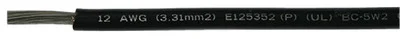 Cobra Wire - 16ga Blk Tinned Wire 100ft - A1016T07100FT
