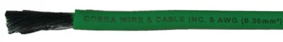 Cobra Wire - 8ga Grn Tinned Wire 100ft - A2008T03100FT