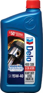 Chevron - Delo 400 Sde 15w40 Ck-4 5 Gal - 222290428