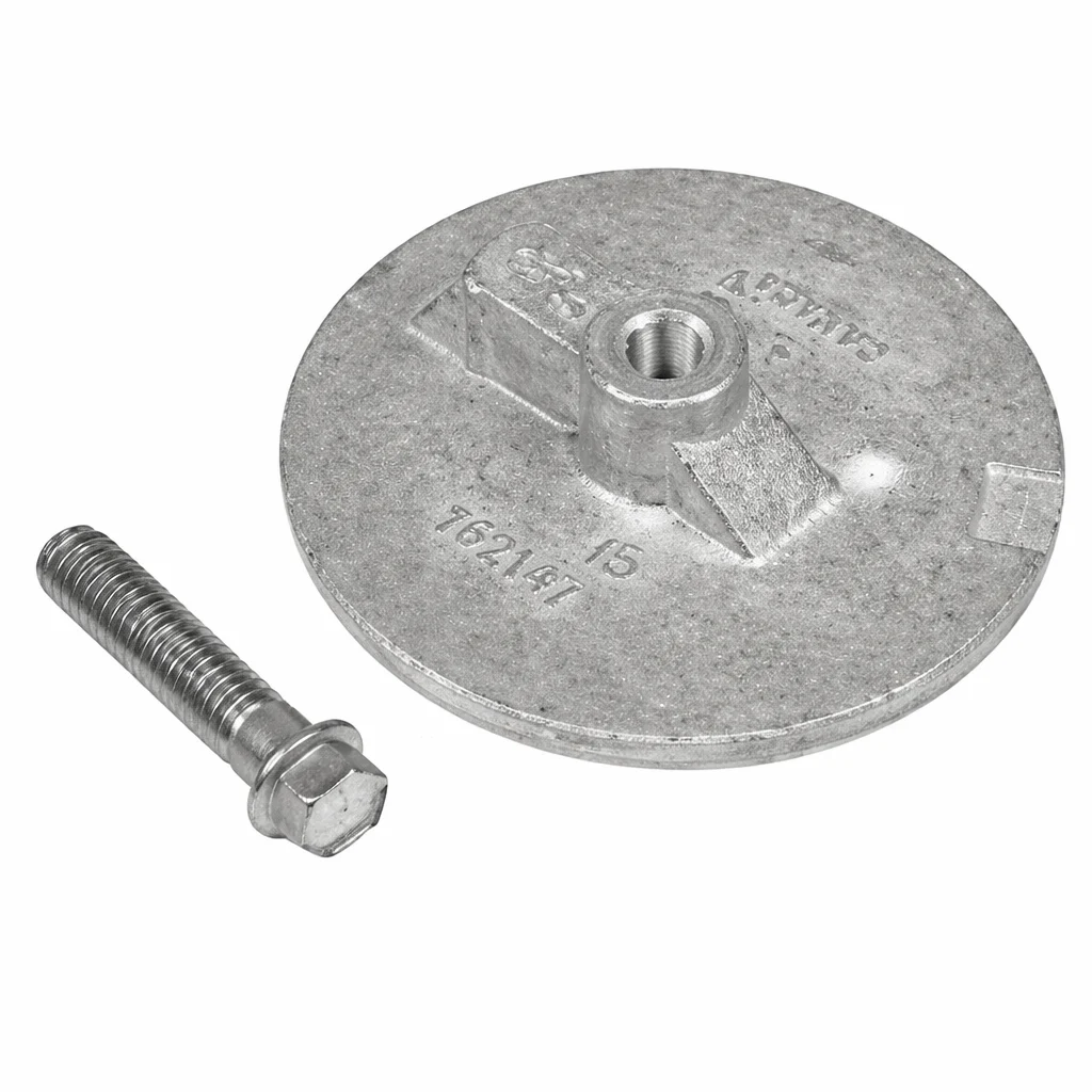 Mercury MerCruiser OEM Aluminum Anti-Vent Plate Flat Anode 76214T5