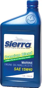 Sierra - 15w-40 Multi-vehcl 5 Qt @4 - 18-9554-4