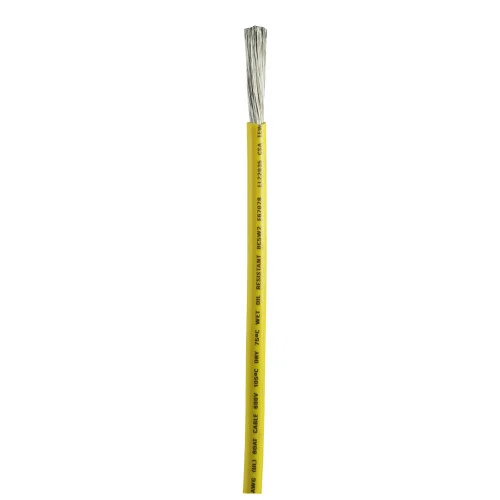 Ancor 4 Ga Yellow Tinned Wire 100' 113910