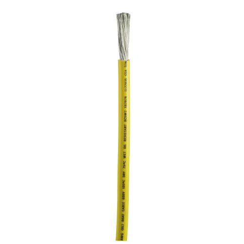 Ancor 2 Ga Yellow Tinned Wire 100' 114910