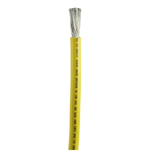 Ancor 1/0 Yellow Tinned Wire 100' 116910