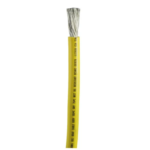 Ancor 2/0 Yellow Tinned Wire 100' 117910