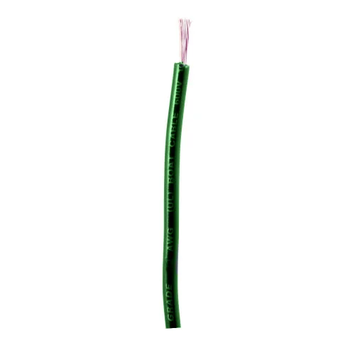 Ancor 10 Ga Green Tinned Wire 100' 108310