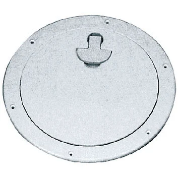 Bomar Deck Plate 8" Locking Stark White G840W