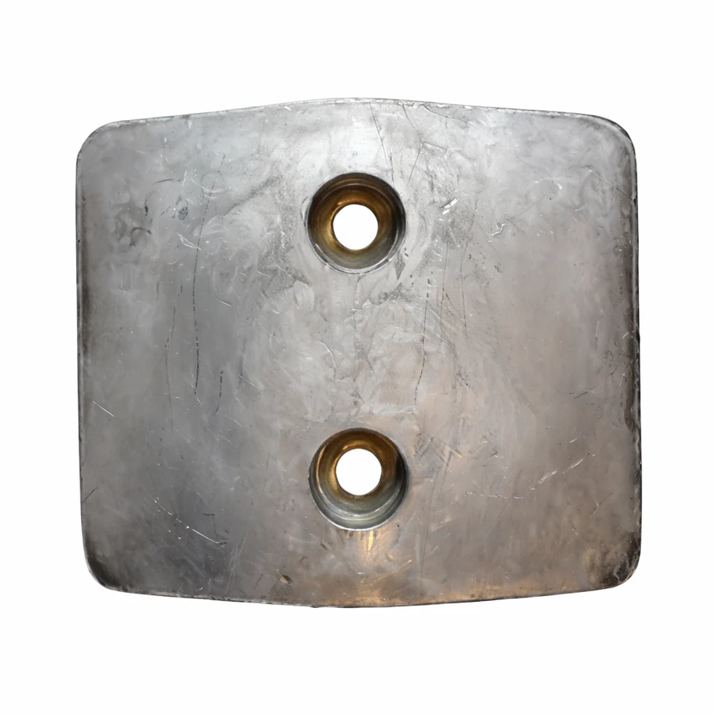 Mercury OEM Aluminum Anti-Vent Plate Anode V6 V8 V10 8M0137814 (Pack of 2)