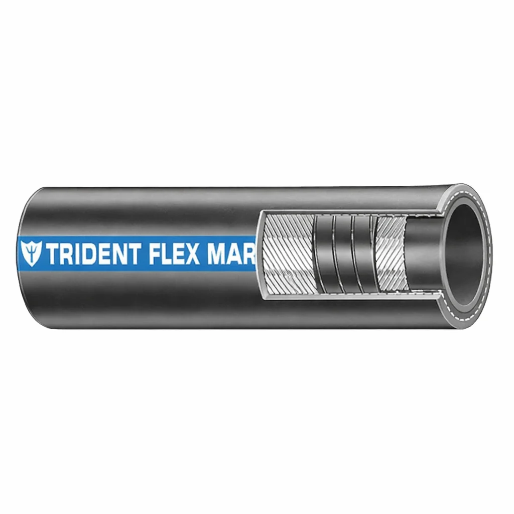 Trident Wonderflex Type 100 EPDM Wet Exhaust Hose 2" x 10ft WON-2X10