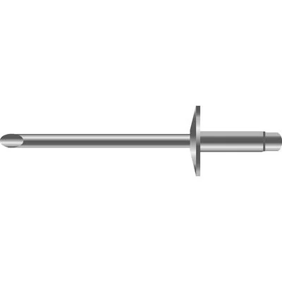 Seachoice 1/8 x 1/4 Bld RVt 4-4 SS 100/Bg Sc1571