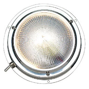 Seachoice Red/White Dome Light - 4 6641