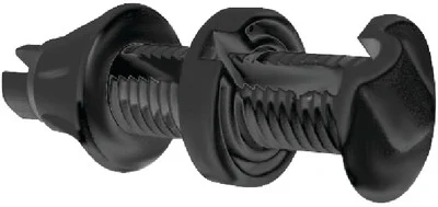 Seachoice - 1 Cable Thru-hull Black - 50-17971