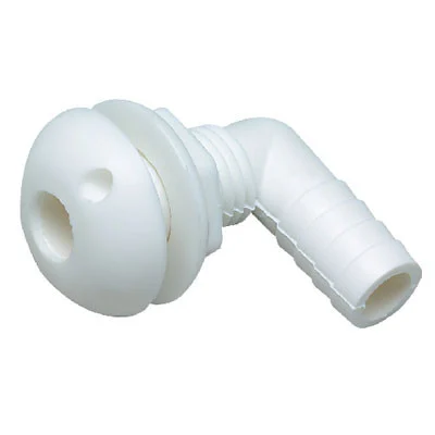 Seachoice Thru-Hull Conn-White Plas-3/4 x 18061