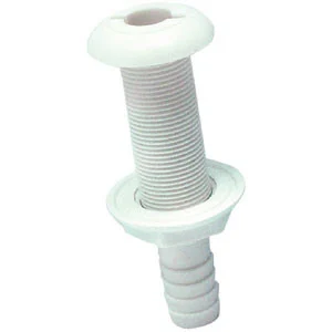 Seachoice X-Long Thruhull 1-1/8 White Pla 18181