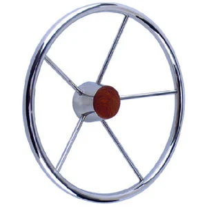 Seachoice SS Destroyer Boat Marine 5-Spoke Steering Wheel 28551