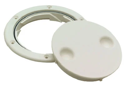 Seachoice - Twist Deck Plate-8 White - 39421