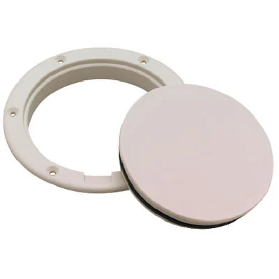Seachoice Pry-Up Deck Plate-6 Artic White 39511