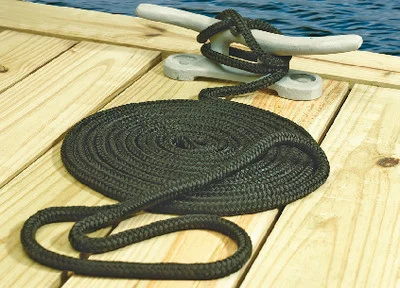 Seachoice - Dbl Brd Dock Line-teal-1/2 X15 - 39791