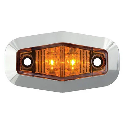 Seachoice Mini Sealed LED Marker Amber Mcl13Atrssch