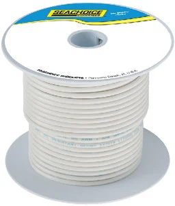 Seachoice - 12 Awg White 100' - 50-63089