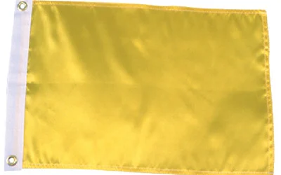 Seachoice - Solid Yellow Flag - 78261