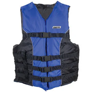 Seachoice 4-Belt Ski Vest Blue 4XL/5XL 3440 Blue 4X/5X-85370