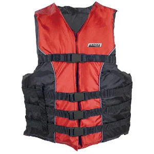 Seachoice 4-Belt Ski Vest Red 4XL/5XL 3440 Red 4X/5X-85400