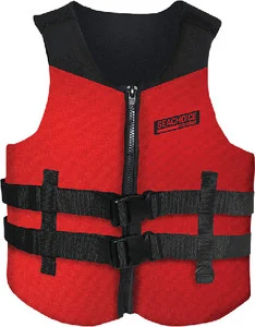 Seachoice - Neo Vest Red/blk Medium - 630M-BLK/RED-85956