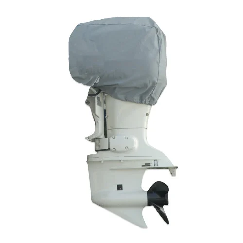 Carver Covers Universal Outboard Motor Cover Sun-Dura® Mist Gray 10-35 hp 70001S11