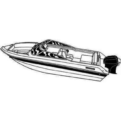 Carver Covers V-24 O/B Poly-Guard Cover 77024P