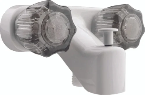 Dura Faucet - Dvrt Fauct Smkd Acry Knobs Blk - DF-SA110S-BK