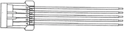 Onan (Cummins) - Remote Control Pigtail Harness - 300-4947