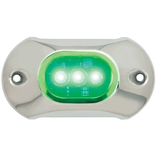 Attwood Marine Underwater 3 LED Green 65Uw03G-7