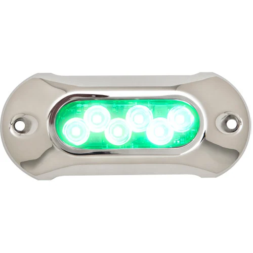 Attwood Marine Underwater 6 LED Green 65Uw06G-7