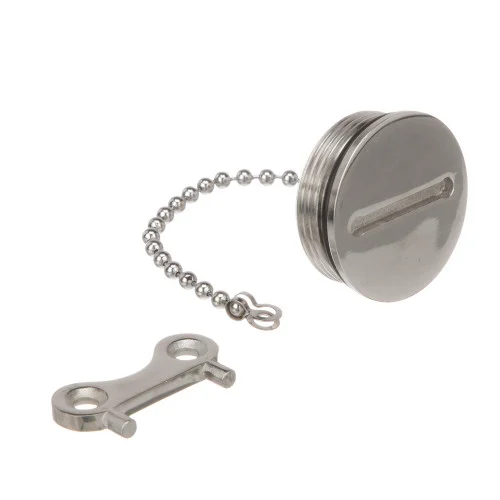 Seachoice Replacement Gas Fill Cap Cast Stainless Steel (3225 3226 3227 3228) 32551