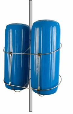 Sea-Dog Line Rl Mount SS Fnder Holder Dual11 327361-1